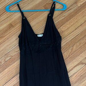 Intimately Free People Black & Lace Dress | Size S